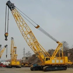 la grue sur chenille permet un mobilité sur des terrains complexes